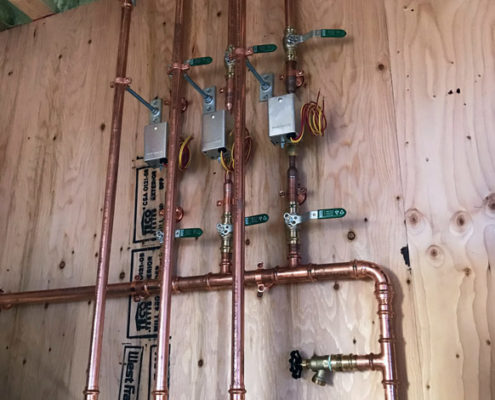 residential plumbing cochrane pipes installation
