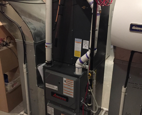 cochrane furnace installation with Royal Mechanical Services serving Cochrane and Calgary Alberta.
